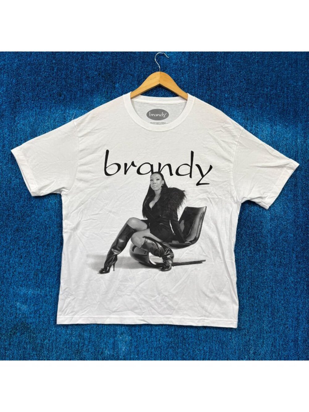Brandy The Boy Is Mine 2025 Tour Oversized Soul Pop Tee L